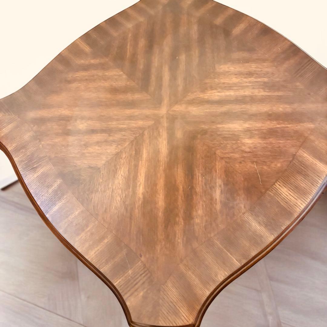 お*こ様 Ashley リビングダークブラウンのテーブル