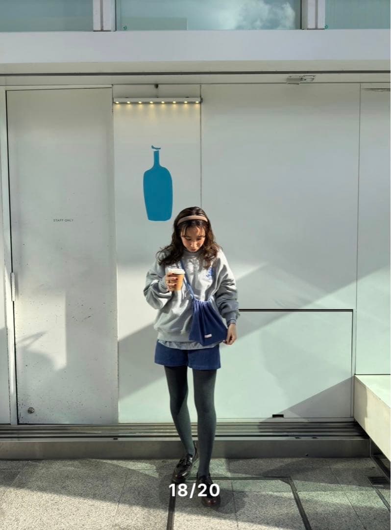 【新品】コーデュロイパンツ&バッグセット　ラベンダー　ayakawasaki