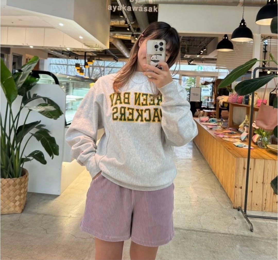 【新品】コーデュロイパンツ&バッグセット　ラベンダー　ayakawasaki