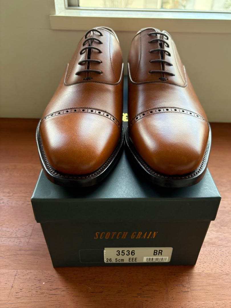 スコッチグレイン SCOTCH GRAIN アシュランス 3536BR（EEE）