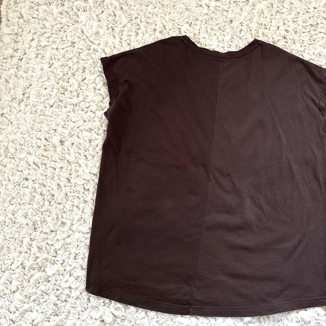 クロスアンドクロス　石田ゆり子　Vネック半袖Ｔ　ハニオ