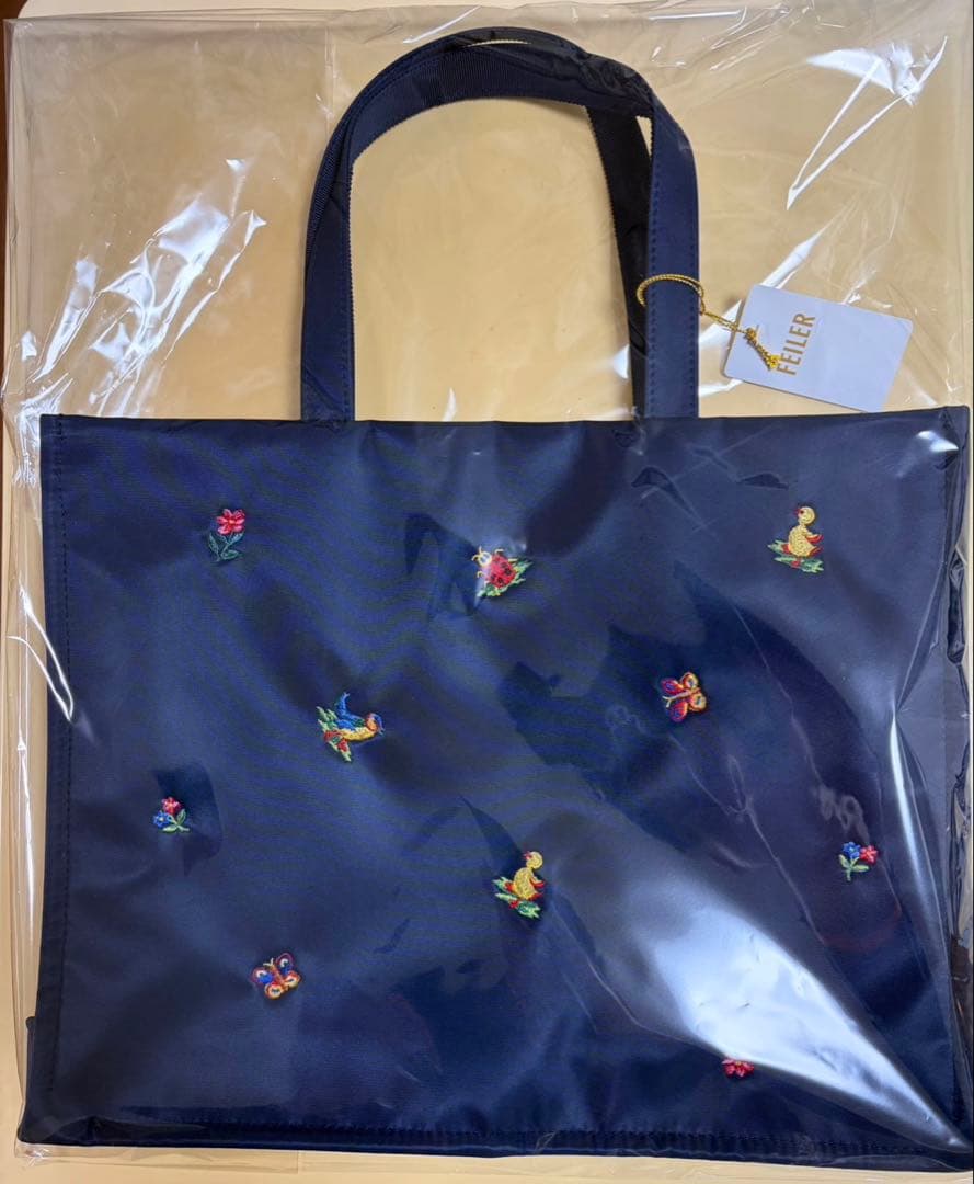 【新品未使用】VERY×FEILER 学校フェイラー　ハイジ　ワイドバッグ