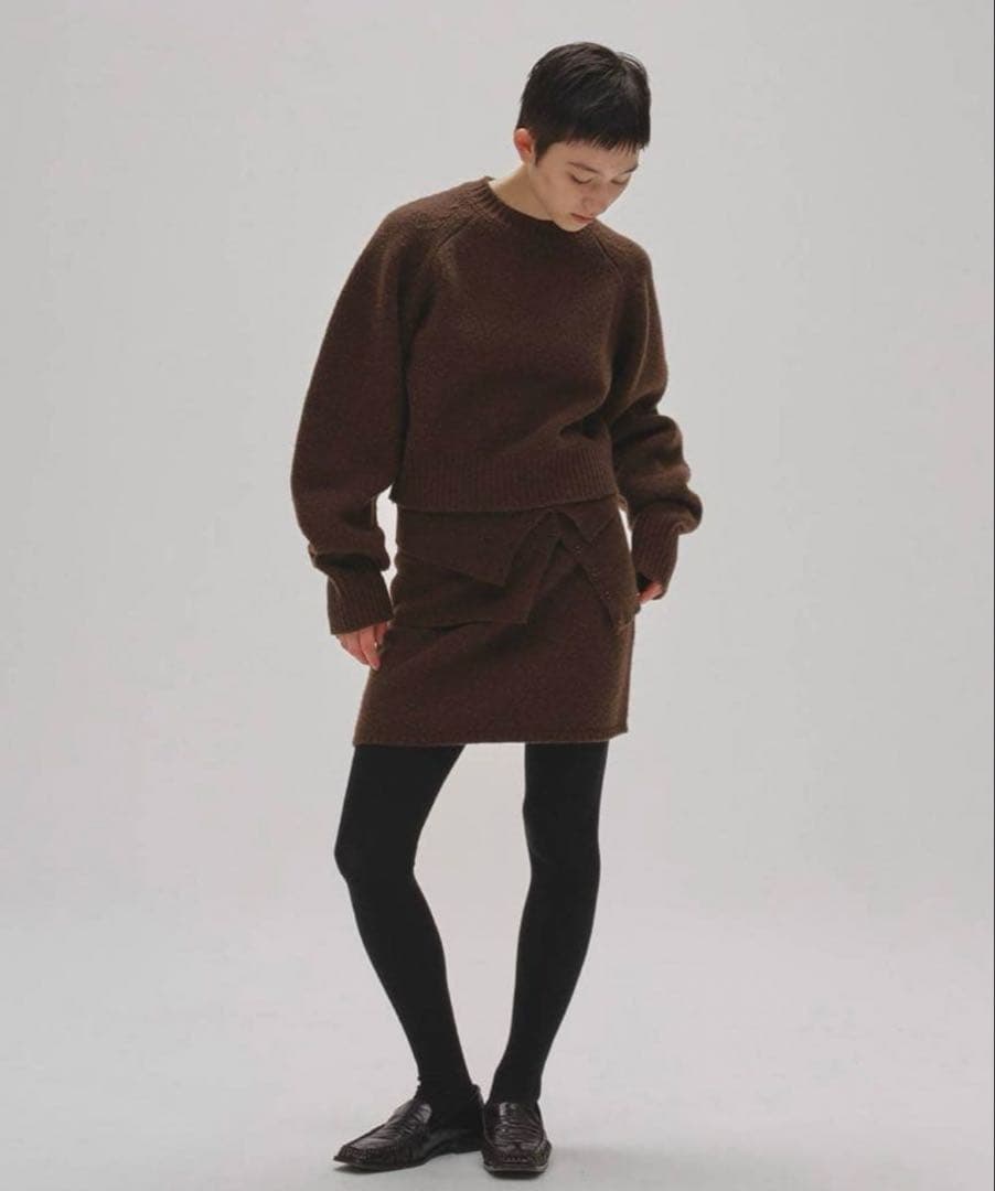 TODAYFULトゥデイフル LayeredKnitSkirt ニットスカート