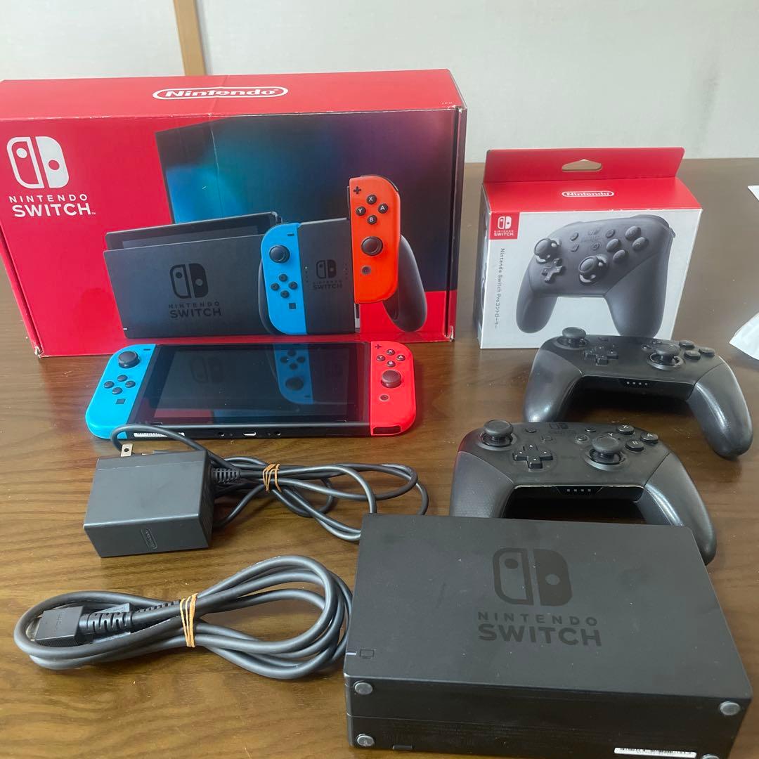 Nintendo Switch 本体 ＋プロコン2つ