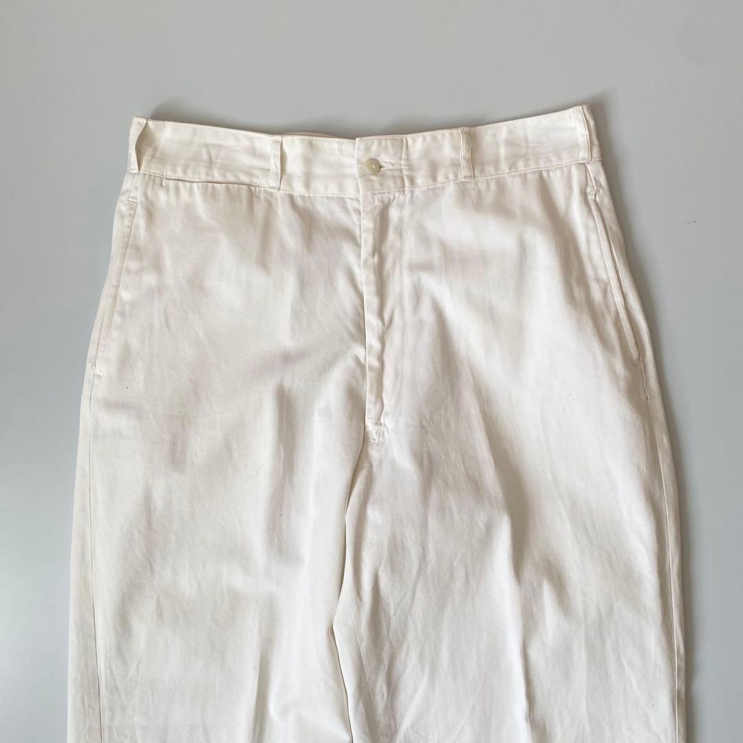 50-60s US NAVY コットンワークパンツ