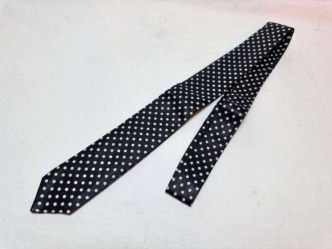 レアBACKLASHステアレザーネクタイ/バックラッシュスーツジャケットシャツ