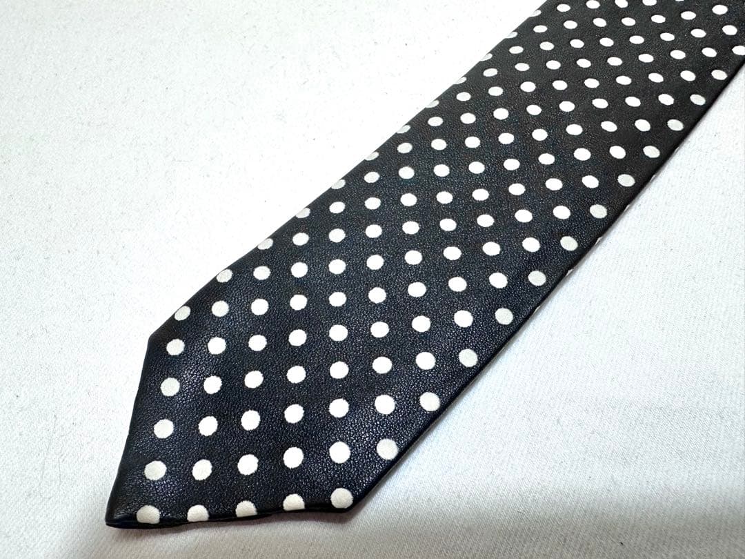 レアBACKLASHステアレザーネクタイ/バックラッシュスーツジャケットシャツ