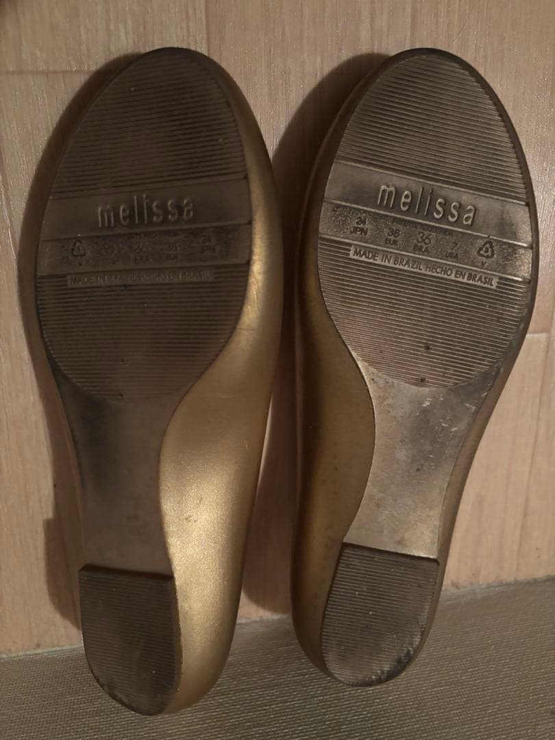 vivianwestwood melissaバレエシューズ　サイズ38