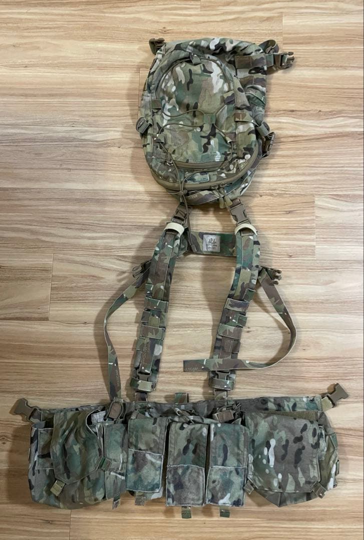 と*き様 希少　Mayflower メイフラワー　チェストリグ　バックパックセッ