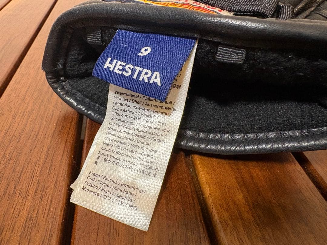 リ*リ様 【Hestra】3-FINGER GTX FULL LEATHER サ