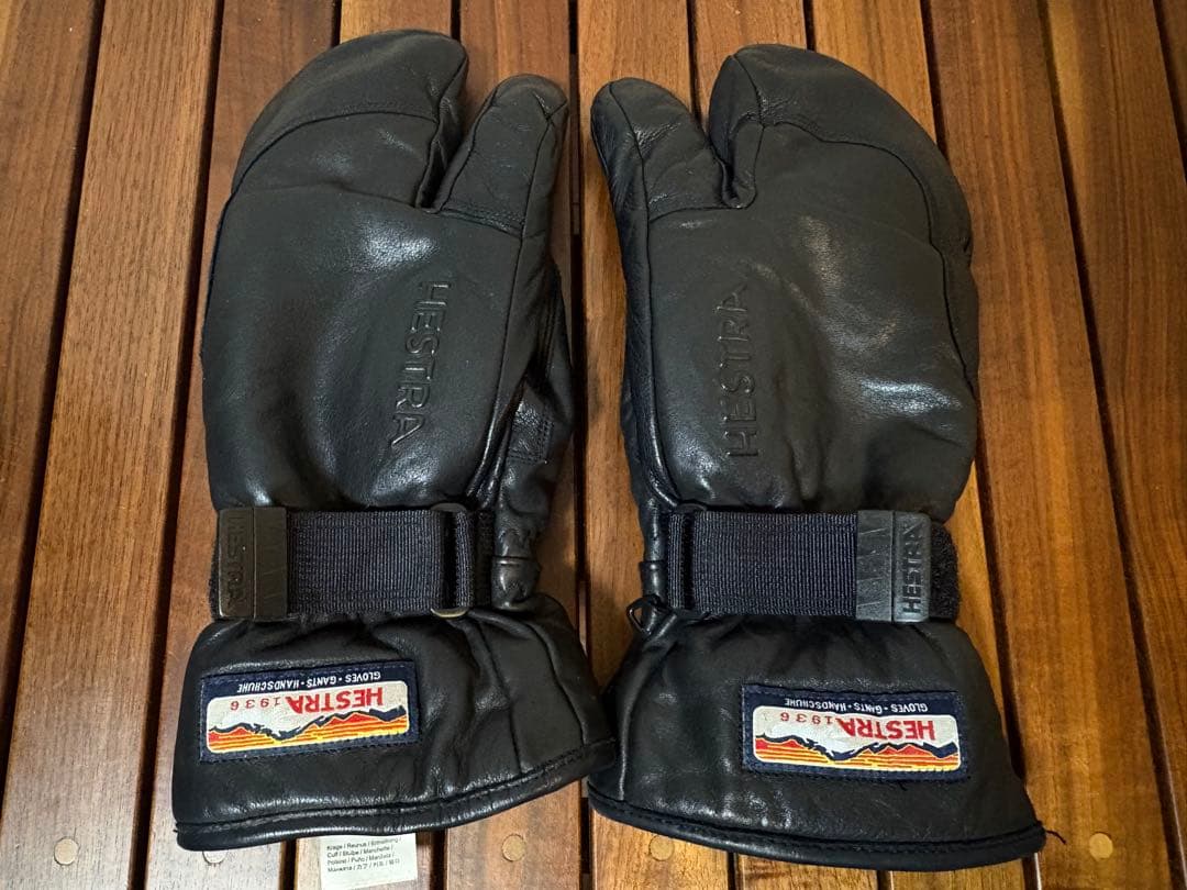 リ*リ様 【Hestra】3-FINGER GTX FULL LEATHER サ