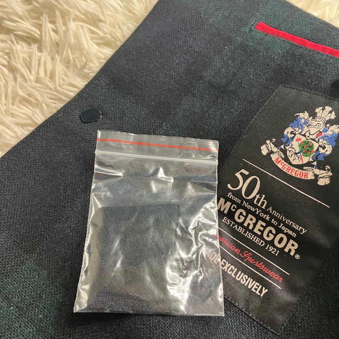 McGREGOR 50周年アニバーサリー ブラックウォッチ ジャケット 金ボタン