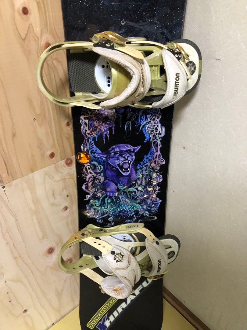 人気のBurtonジムリッピー　スノーボードビンディングセット