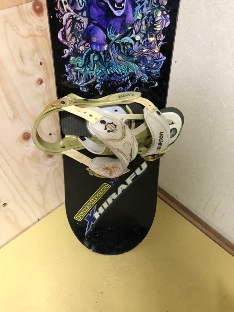 人気のBurtonジムリッピー　スノーボードビンディングセット