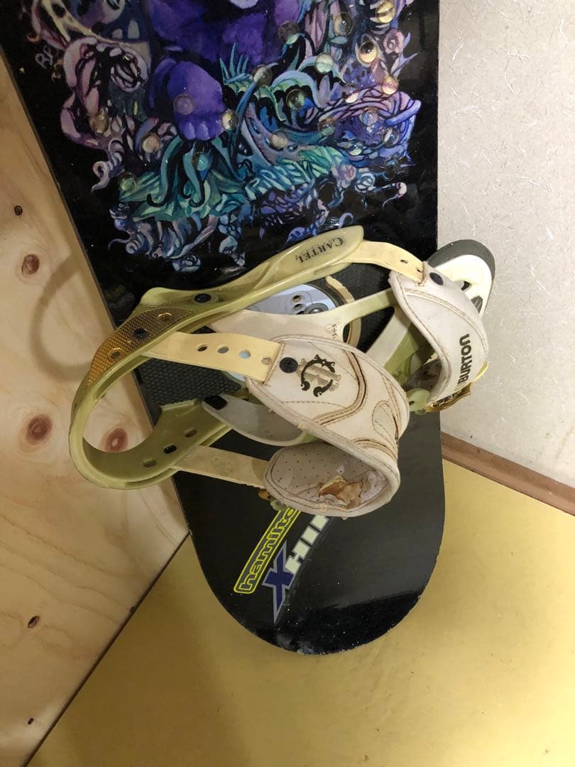 人気のBurtonジムリッピー　スノーボードビンディングセット