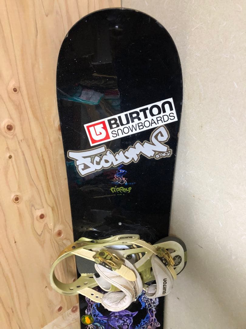 人気のBurtonジムリッピー　スノーボードビンディングセット