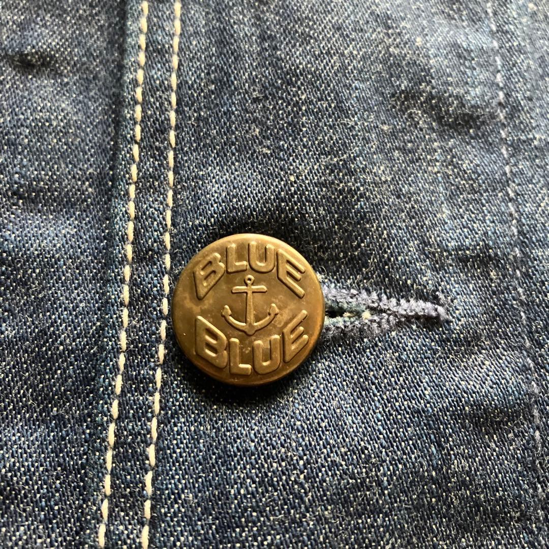 ブルーブルー デニムカバーオール 3 インディゴ