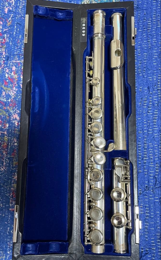 希少❗️Muramatsu M-180 フルート本体 ケース付き