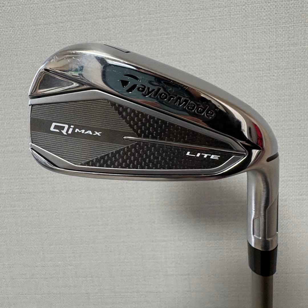 Qi MAX LITE 7番アイアン 純正カーボンシャフト フレックスSR