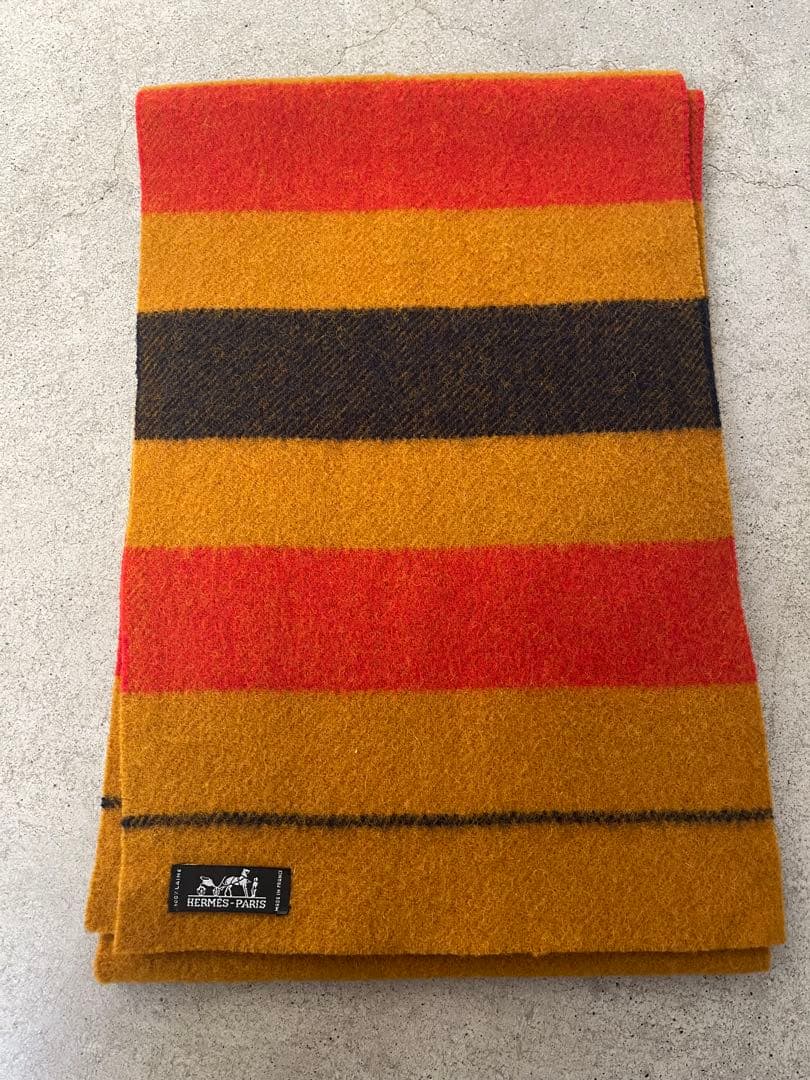 HERMES ロカバール　マフラー　ユニセックス