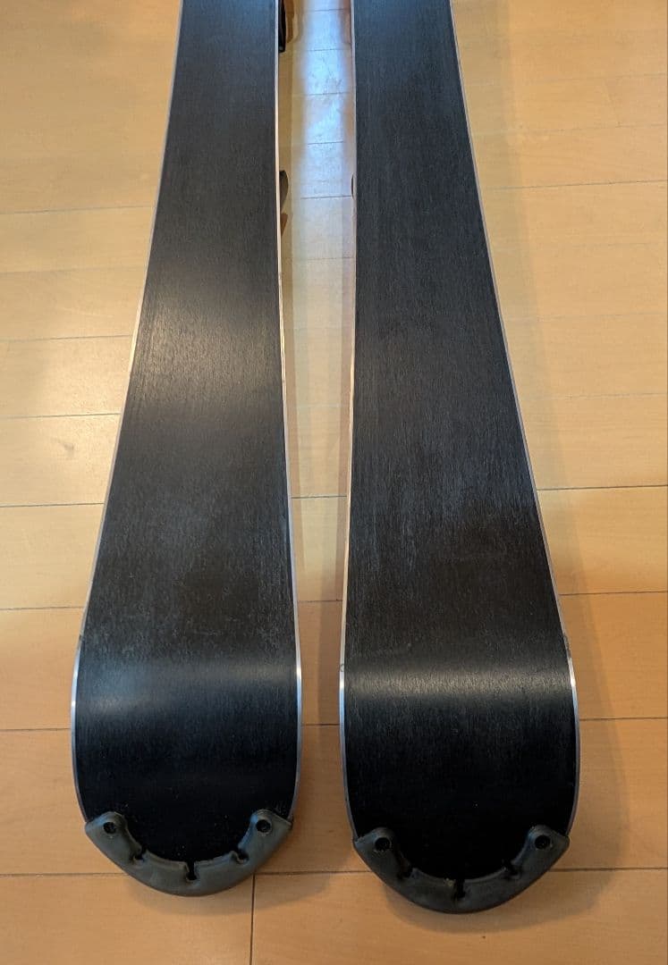 【お値下げ】ELAN スキー板 125cm 解放ビンディング 黒/赤/白 ミッド