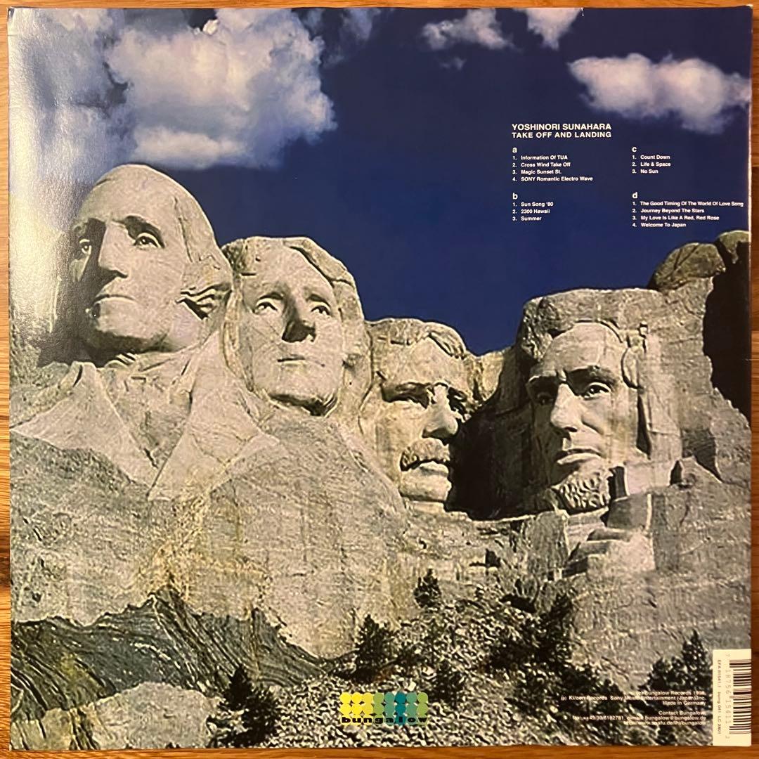 砂原良徳 – Take Off And Landing アナログレコード LP