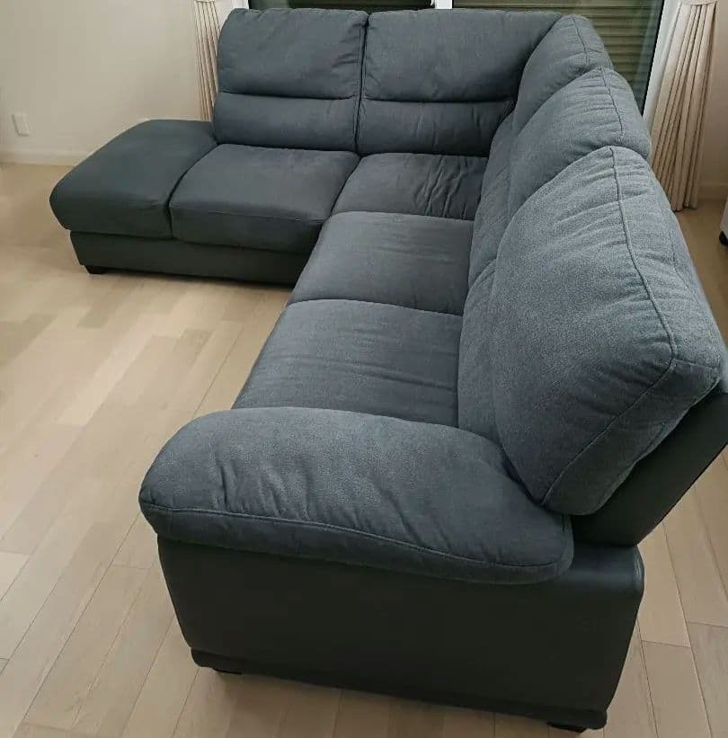 ニトリ L字カウチソファ 3〜4人掛け　NITORI　ソファー　コーナー　①のみ