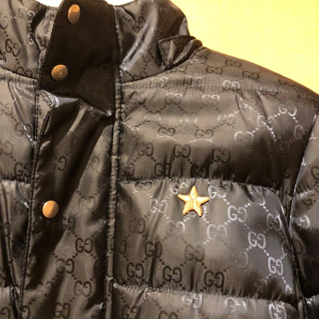 超美品　GUCCIキッズ　中綿コート　gg総柄