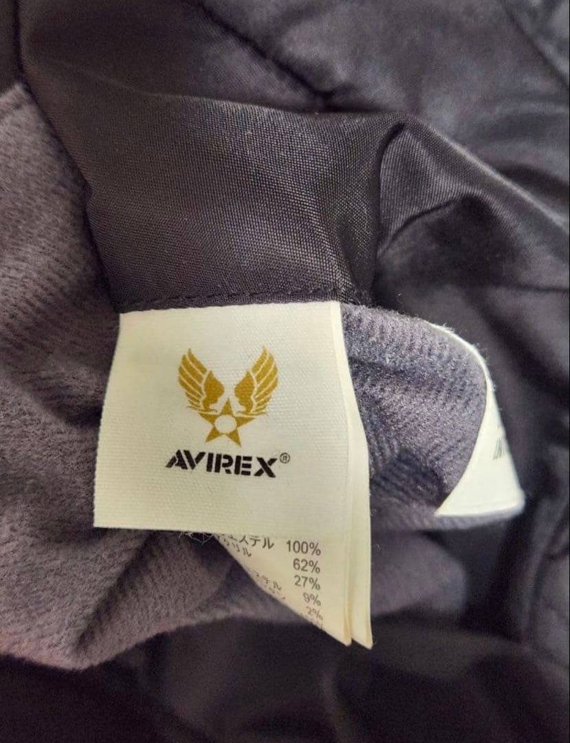 美品✨　AVIREX MA-1 フライトジャケット ブラック