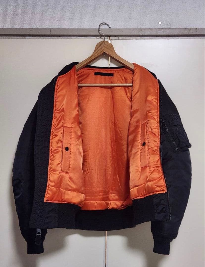 美品✨　AVIREX MA-1 フライトジャケット ブラック