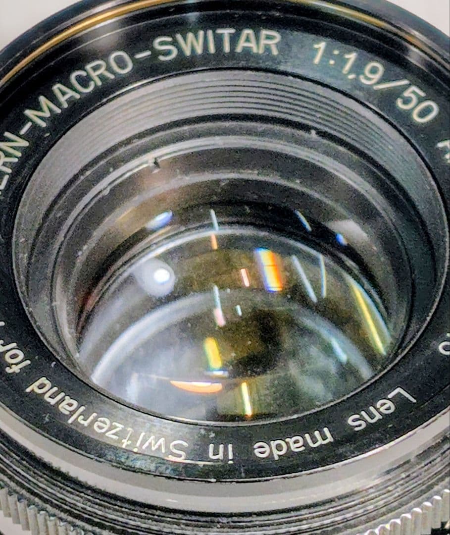 060_Kern Macro Switar 50/1.9 AR 黒 スイター