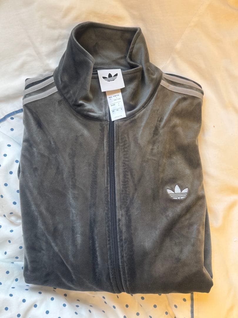 XL) adidas VELOUR TRACKTOP ベロアジャージー