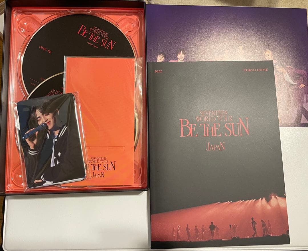 SEVENTEEN BE THE SUN JAPAN Blu-ray 特典付き