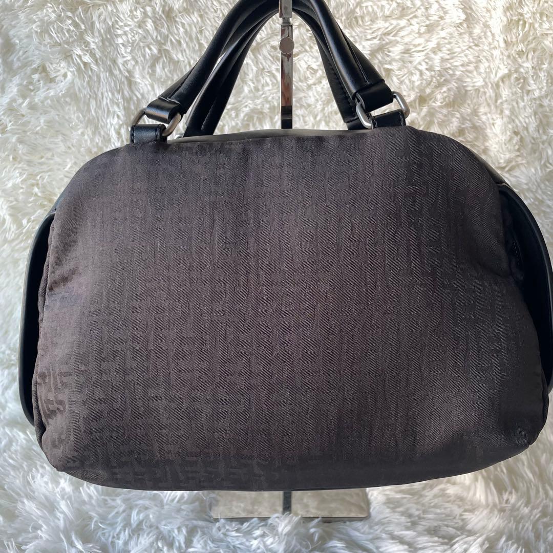 【未使用】diesel バンドバッグ　ユニセックス モノグラム　ナイロン×レザー