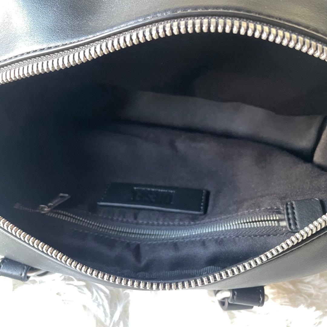 【未使用】diesel バンドバッグ　ユニセックス モノグラム　ナイロン×レザー