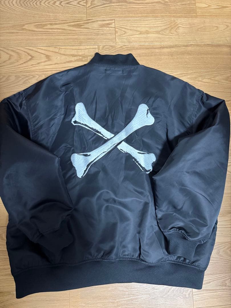 早い者勝ち WTAPS TEAM JACKET BK 04 XLクロスボーン