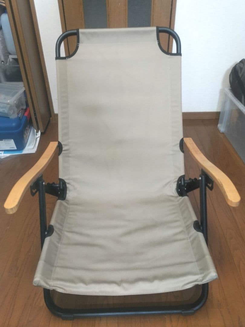 Ulaki スタンダード ローキャンピングチェア サンド
