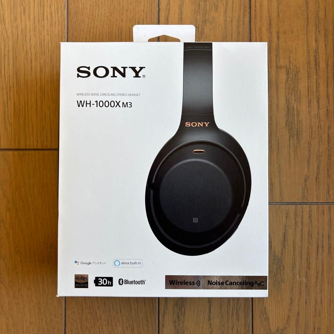 SONY WH-1000XM3 ブラック ワイヤレス ヘッドホン
