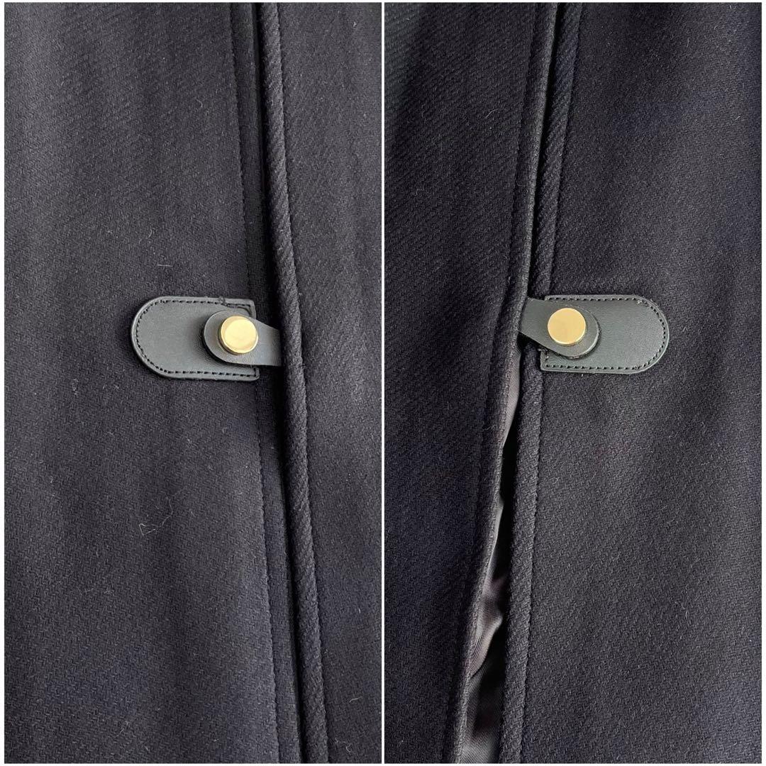 ザラ×マンテコ　BTS・ヨンギ着　バックル付き　ケープコート　ポンチョ　ウール