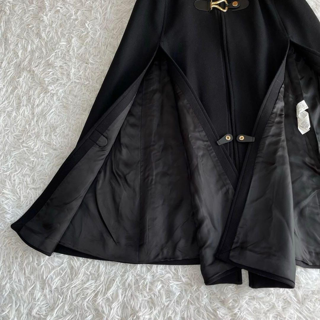 ザラ×マンテコ　BTS・ヨンギ着　バックル付き　ケープコート　ポンチョ　ウール