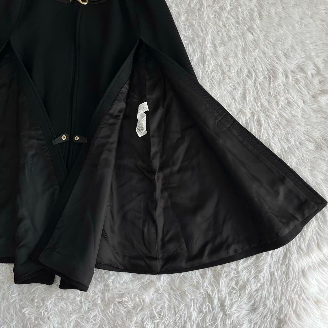 ザラ×マンテコ　BTS・ヨンギ着　バックル付き　ケープコート　ポンチョ　ウール