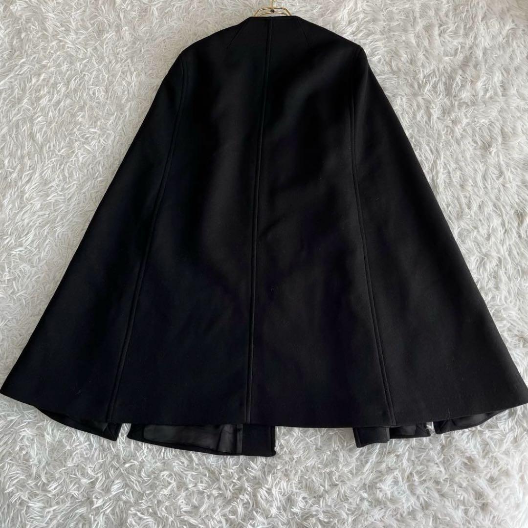 ザラ×マンテコ　BTS・ヨンギ着　バックル付き　ケープコート　ポンチョ　ウール