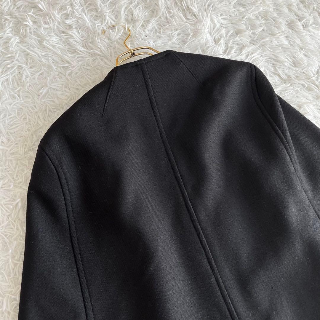 ザラ×マンテコ　BTS・ヨンギ着　バックル付き　ケープコート　ポンチョ　ウール