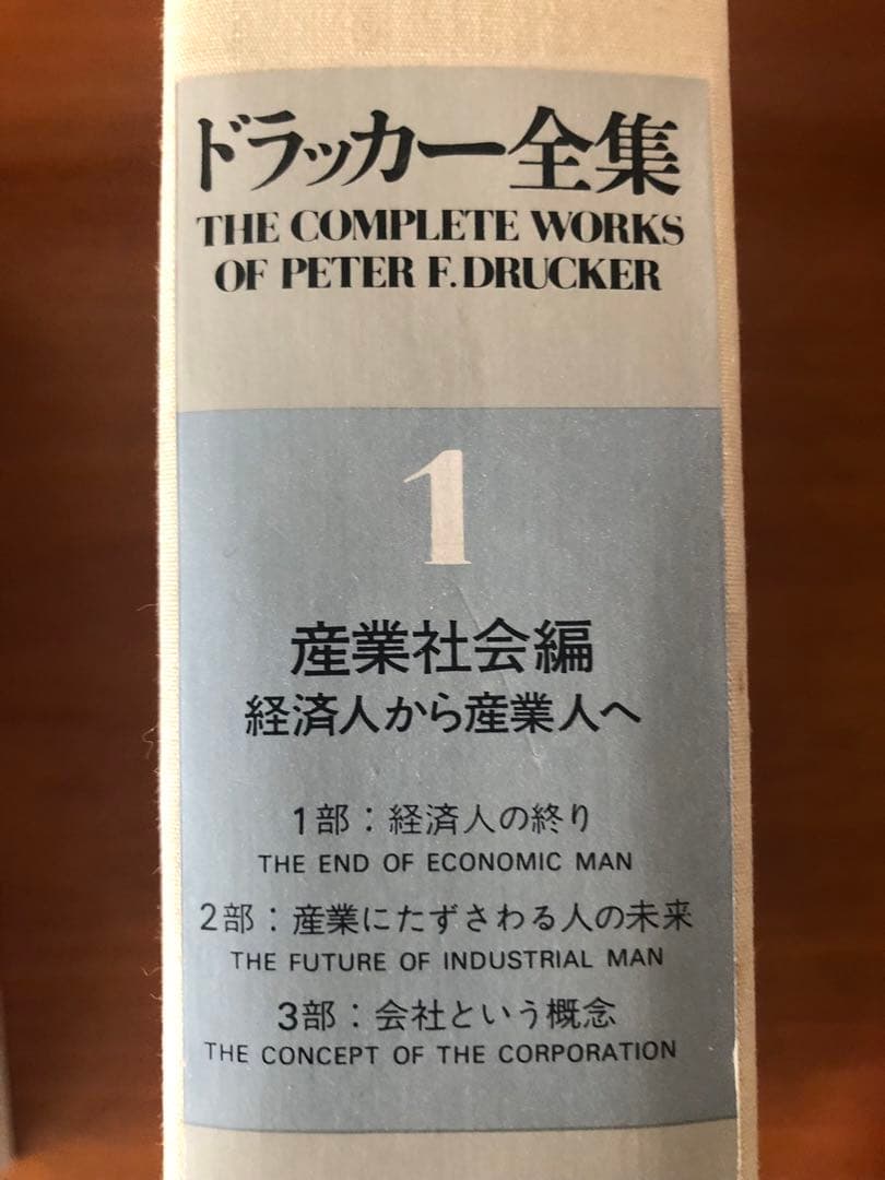 ドラッカー全集 1, 3, 5 セット