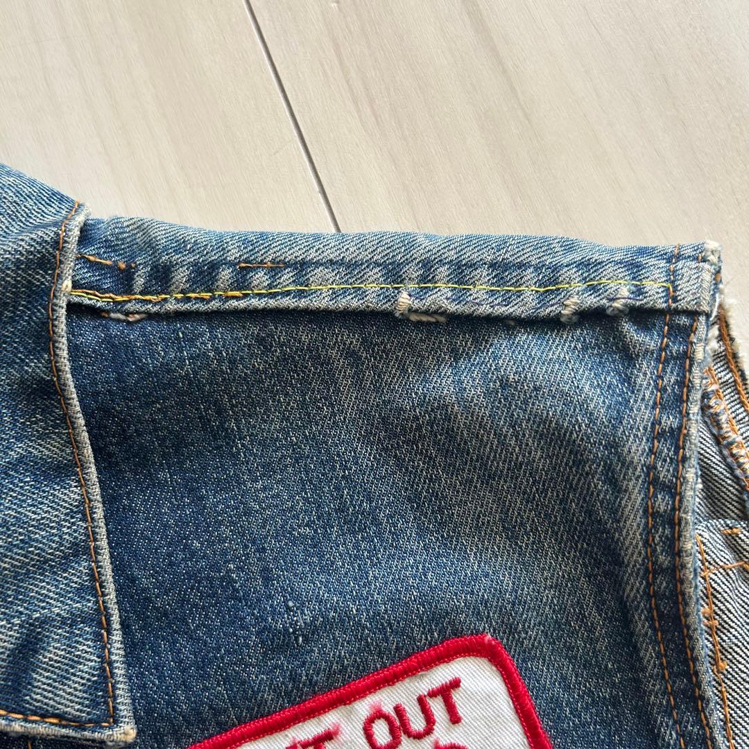 60-70s LEVI'S 70505 bigE カットオフ モトクロス 雰囲気