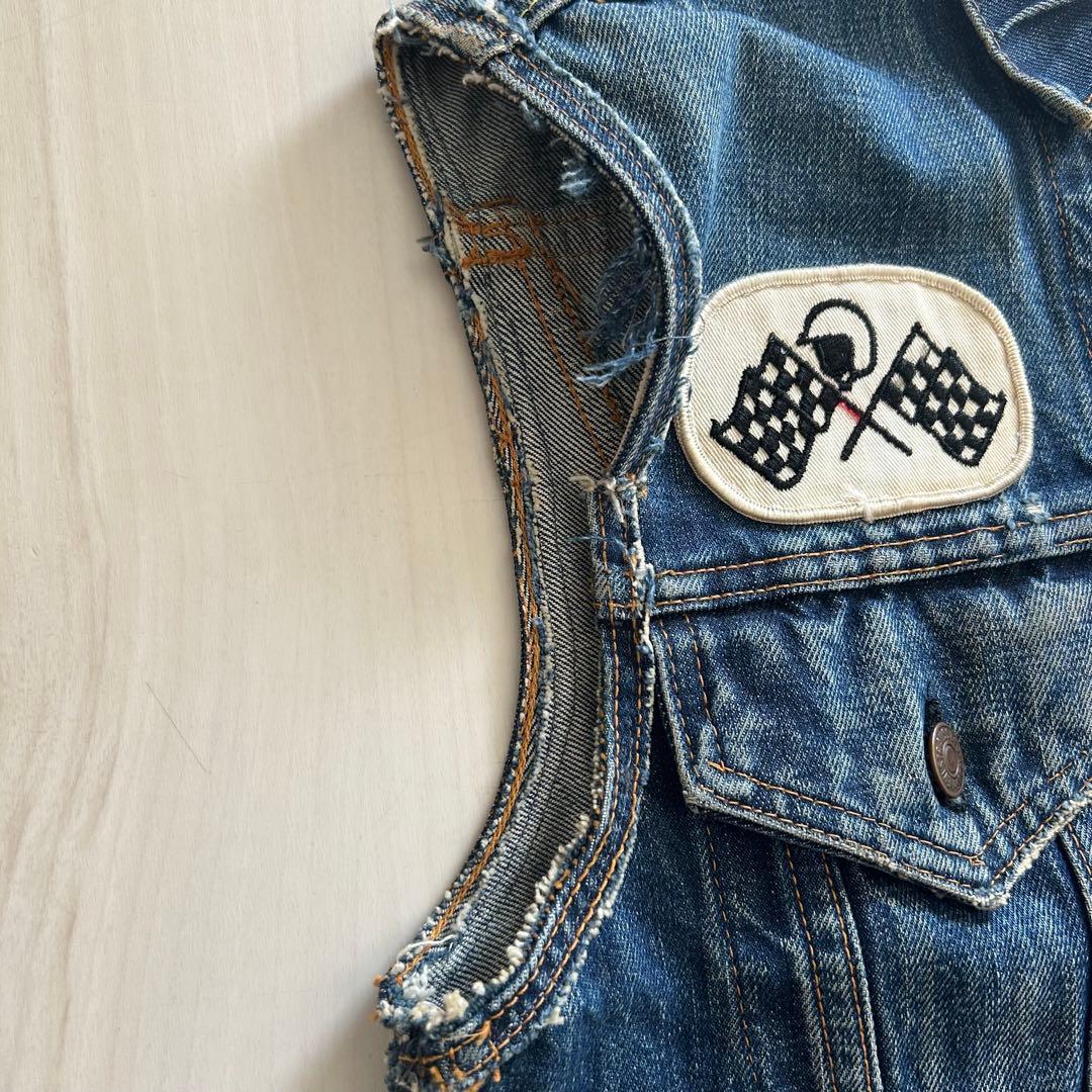 60-70s LEVI'S 70505 bigE カットオフ モトクロス 雰囲気