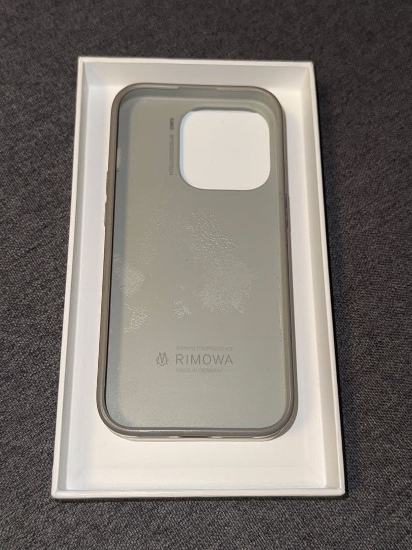 【箱付き】リモワ　RIMOWA スマホケース　iPhone15pro