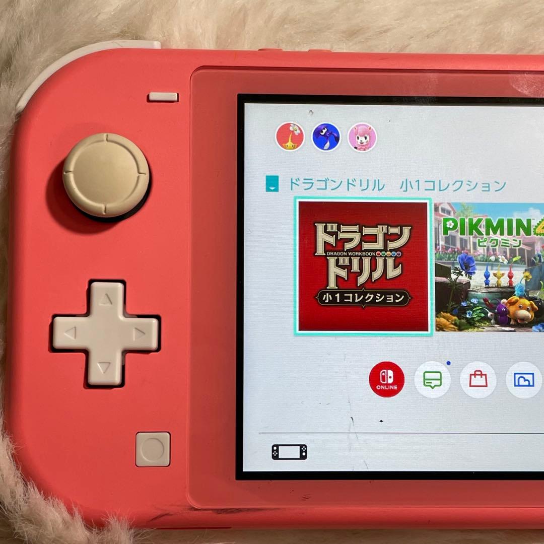 Nintendo Switch Lite コーラルピンク 本体のみ 初期化済み