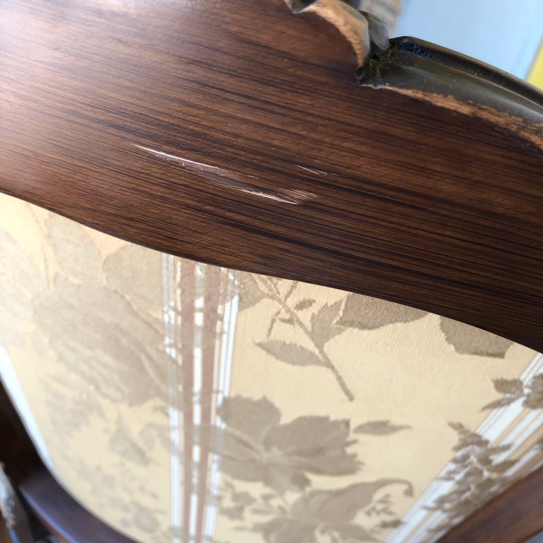 あ1 domani ドマーニ 椅子 カリモク ルイ15世 猫脚 アンティーク2脚