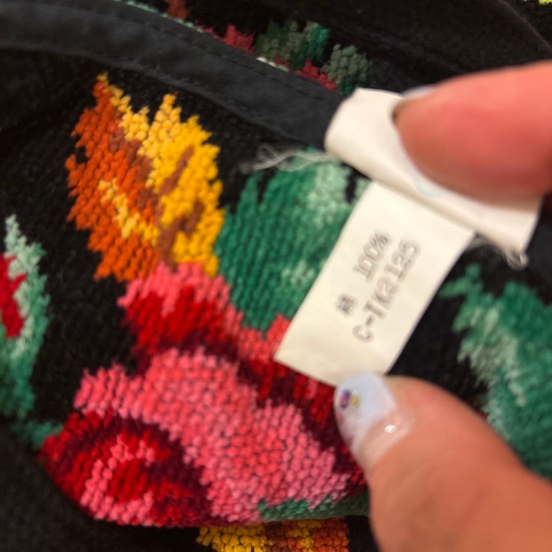 極美品　フェイラー　パラディス　鳳凰　シェニール織エプロン